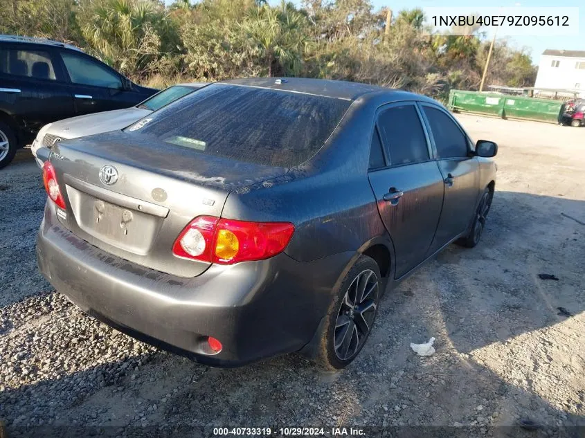 2009 Toyota Corolla Le VIN: 1NXBU40E79Z095612 Lot: 40733319