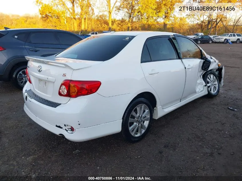 2T1BU40E89C161456 2009 Toyota Corolla S