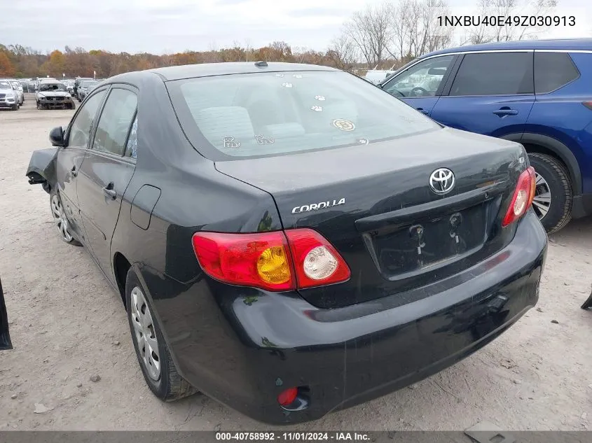 1NXBU40E49Z030913 2009 Toyota Corolla Le