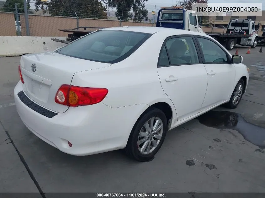 2009 Toyota Corolla Xle VIN: 1NXBU40E99Z004050 Lot: 40767664