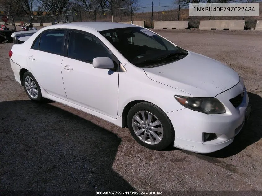 2009 Toyota Corolla S VIN: 1NXBU40E79Z022434 Lot: 40767759