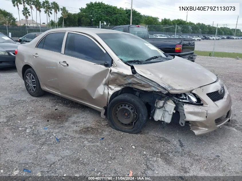 2009 Toyota Corolla Le VIN: 1NXBU40E79Z113073 Lot: 40771760