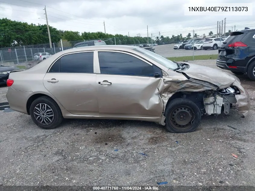 2009 Toyota Corolla Le VIN: 1NXBU40E79Z113073 Lot: 40771760