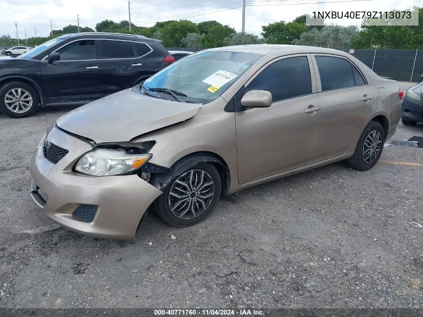 2009 Toyota Corolla Le VIN: 1NXBU40E79Z113073 Lot: 40771760