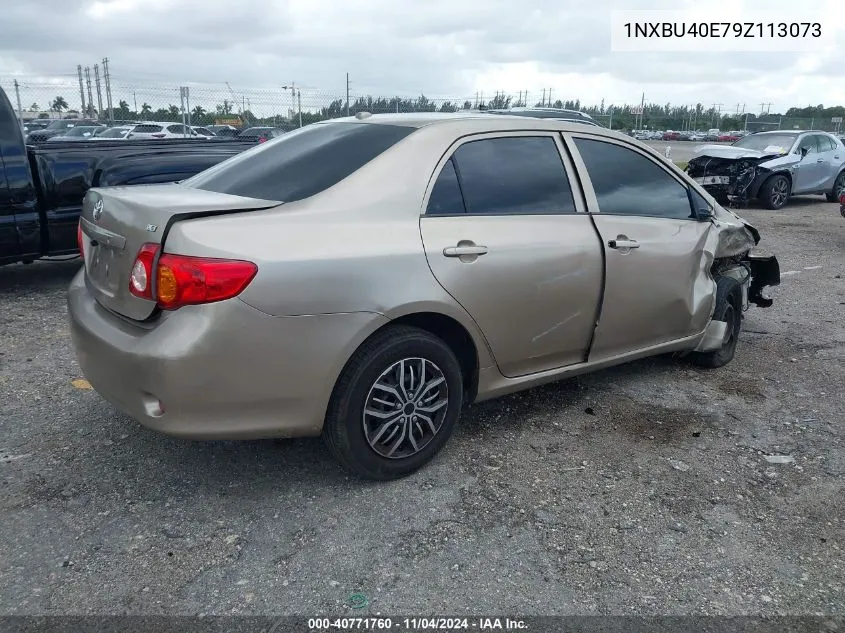 2009 Toyota Corolla Le VIN: 1NXBU40E79Z113073 Lot: 40771760