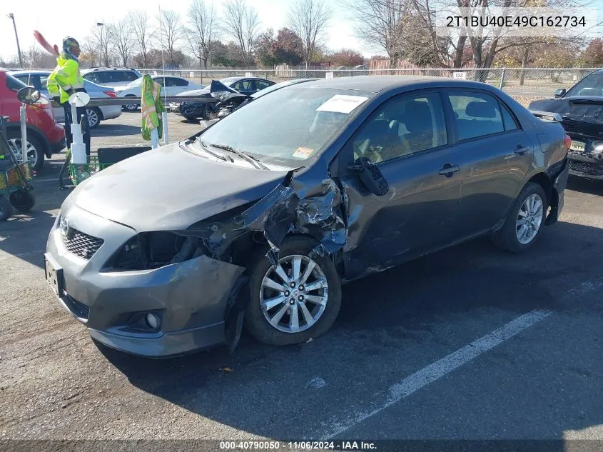 2009 Toyota Corolla S VIN: 2T1BU40E49C162734 Lot: 40790050