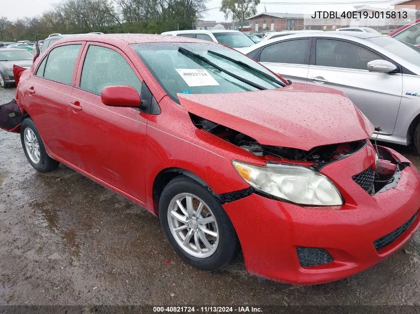 2009 Toyota Corolla Le VIN: JTDBL40E19J015813 Lot: 40821724