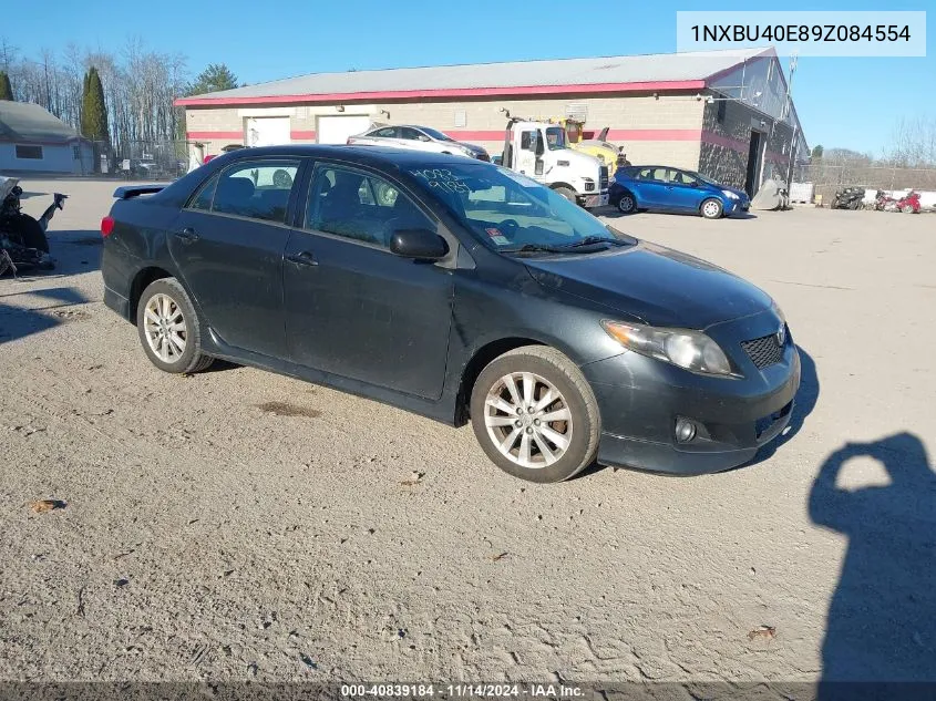 2009 Toyota Corolla S VIN: 1NXBU40E89Z084554 Lot: 40839184