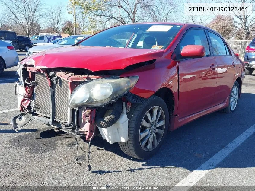 2T1BU40E49C123464 2009 Toyota Corolla S