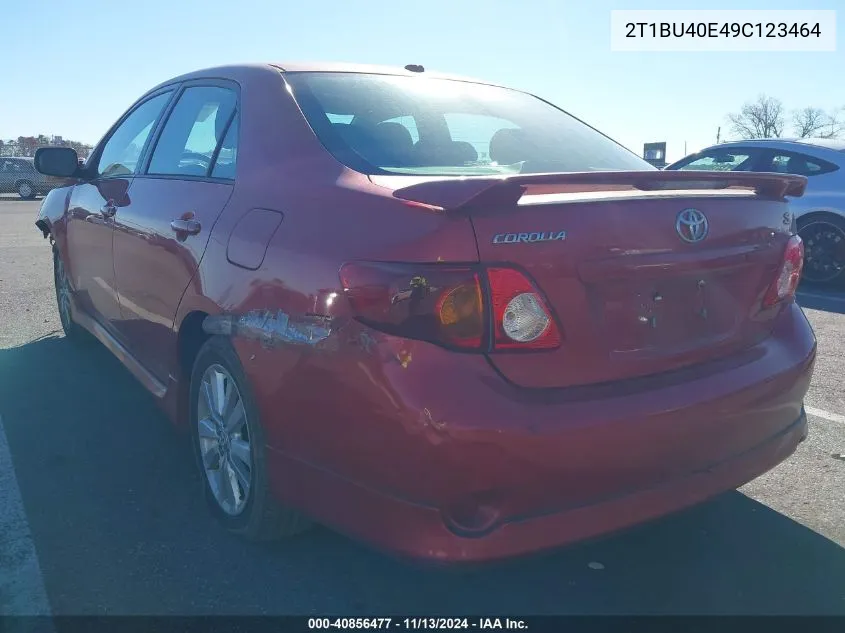 2T1BU40E49C123464 2009 Toyota Corolla S