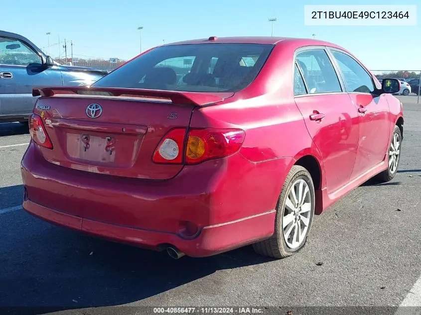 2T1BU40E49C123464 2009 Toyota Corolla S