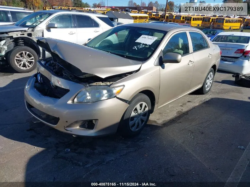 2009 Toyota Corolla Le VIN: 2T1BU40EX9C179389 Lot: 40875165