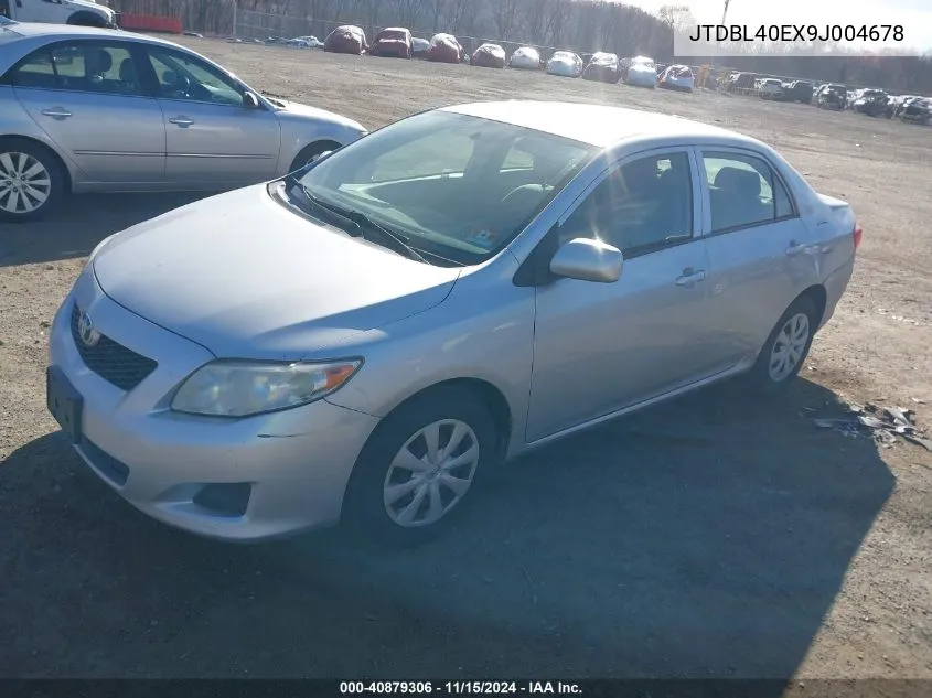 2009 Toyota Corolla Le VIN: JTDBL40EX9J004678 Lot: 40879306