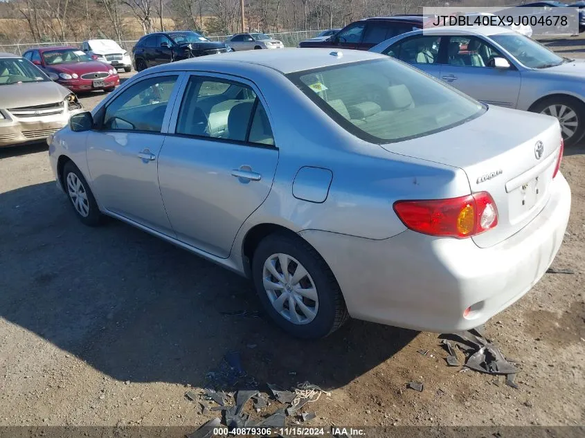 2009 Toyota Corolla Le VIN: JTDBL40EX9J004678 Lot: 40879306