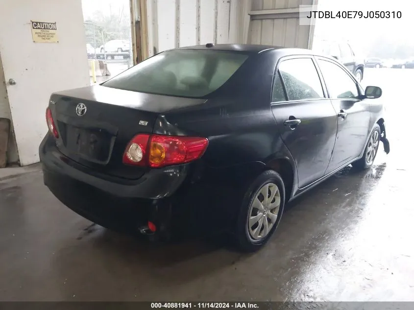 2009 Toyota Corolla Le VIN: JTDBL40E79J050310 Lot: 40881941