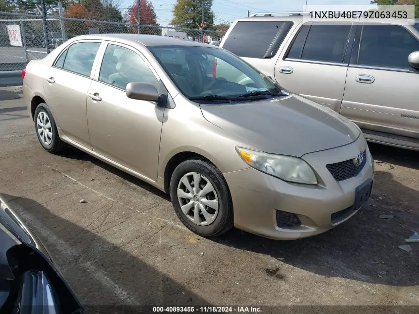 2009 Toyota Corolla Le VIN: 1NXBU40E79Z063453 Lot: 40893455