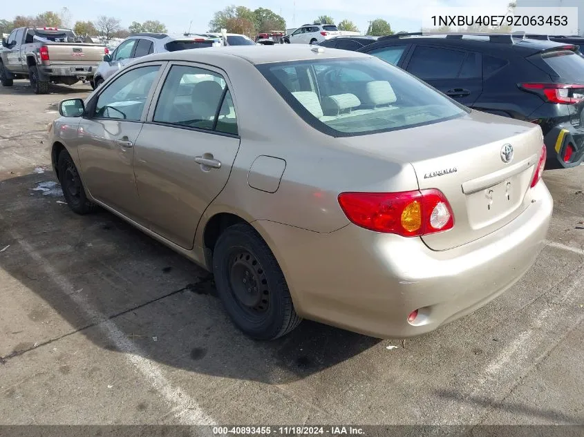 2009 Toyota Corolla Le VIN: 1NXBU40E79Z063453 Lot: 40893455