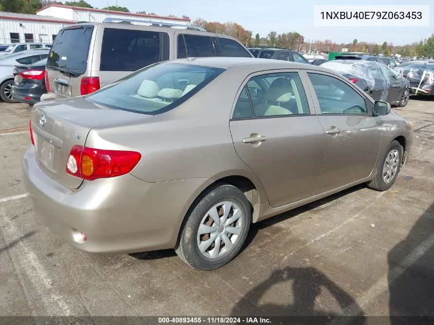 2009 Toyota Corolla Le VIN: 1NXBU40E79Z063453 Lot: 40893455