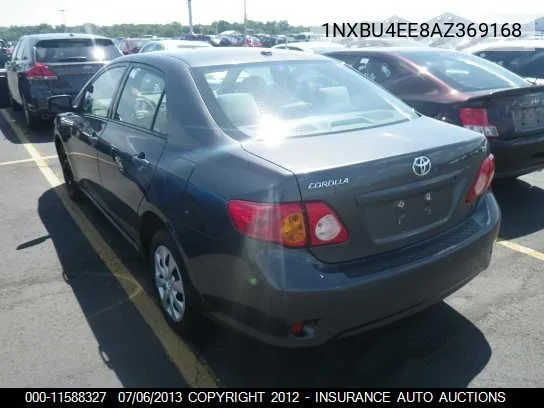 1NXBU4EE8AZ369168 2010 Toyota Corolla S/Le/Xle