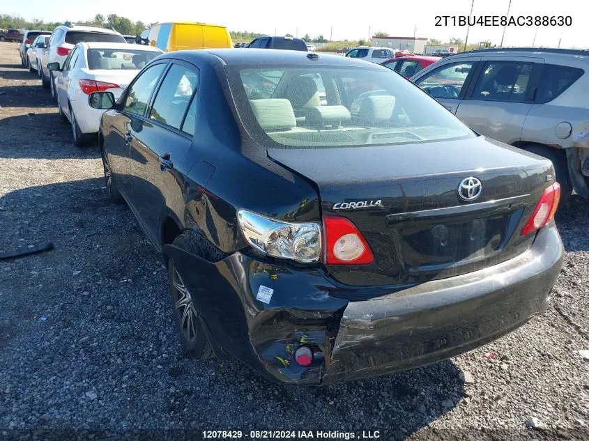 2T1BU4EE8AC388630 2010 Toyota Corolla S/Le/Xle