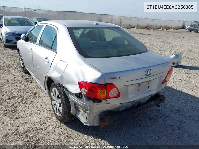 2010 Toyota Corolla VIN: 2T1BU4EE8AC256385 Lot: 12083273