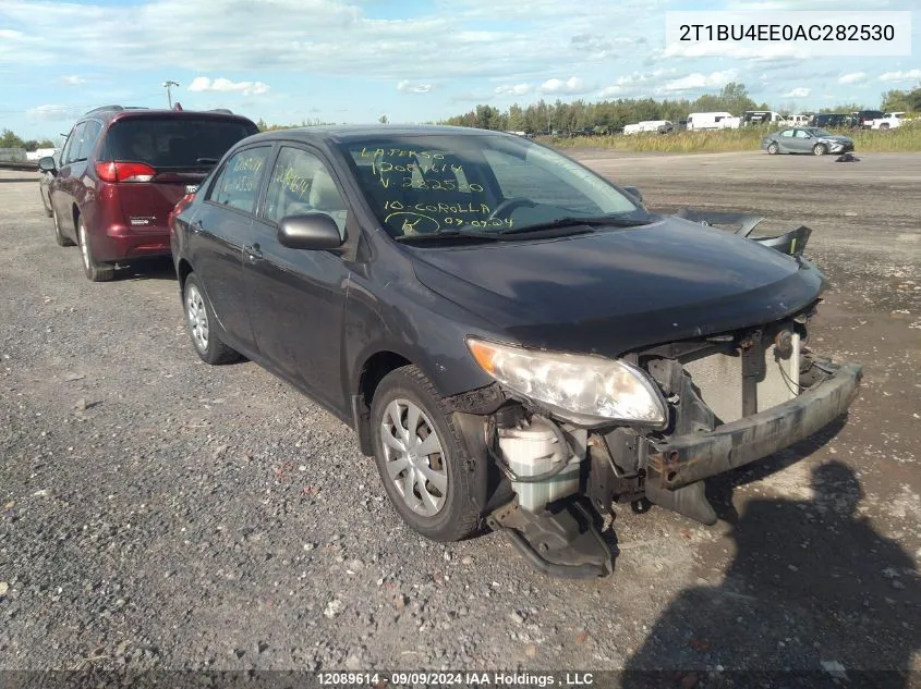 2010 Toyota Corolla S/Le/Xle VIN: 2T1BU4EE0AC282530 Lot: 12089614