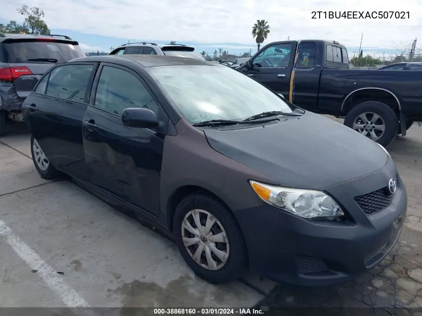 2010 Toyota Corolla Le VIN: 2T1BU4EEXAC507021 Lot: 38868160