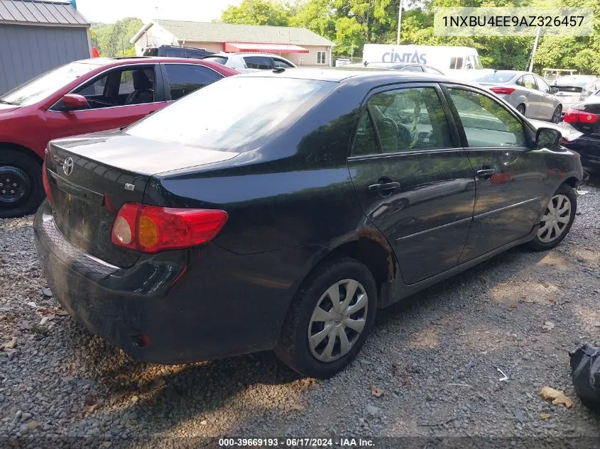 2010 Toyota Corolla Le VIN: 1NXBU4EE9AZ326457 Lot: 39669193