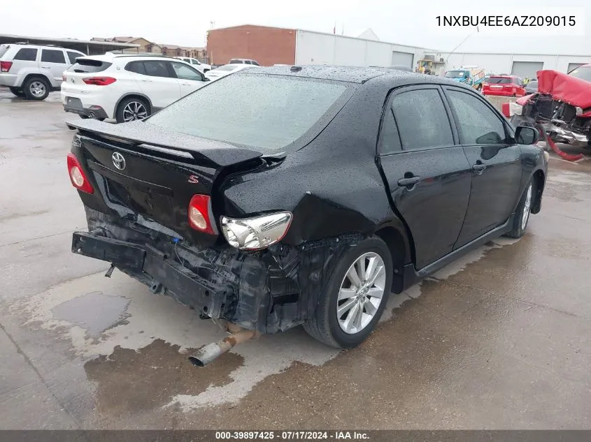 2010 Toyota Corolla S VIN: 1NXBU4EE6AZ209015 Lot: 39897425