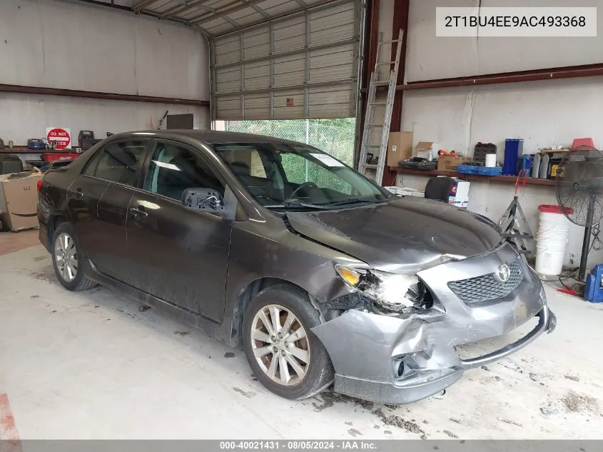 2010 Toyota Corolla S VIN: 2T1BU4EE9AC493368 Lot: 40021431