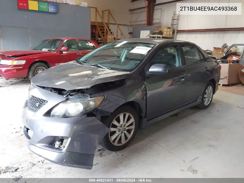 2010 Toyota Corolla S VIN: 2T1BU4EE9AC493368 Lot: 40021431