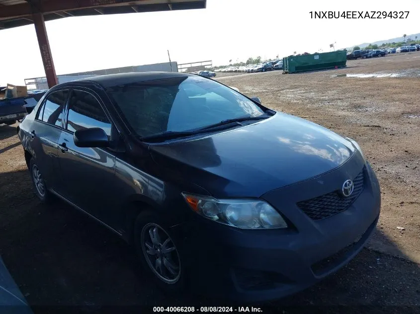 1NXBU4EEXAZ294327 2010 Toyota Corolla Le