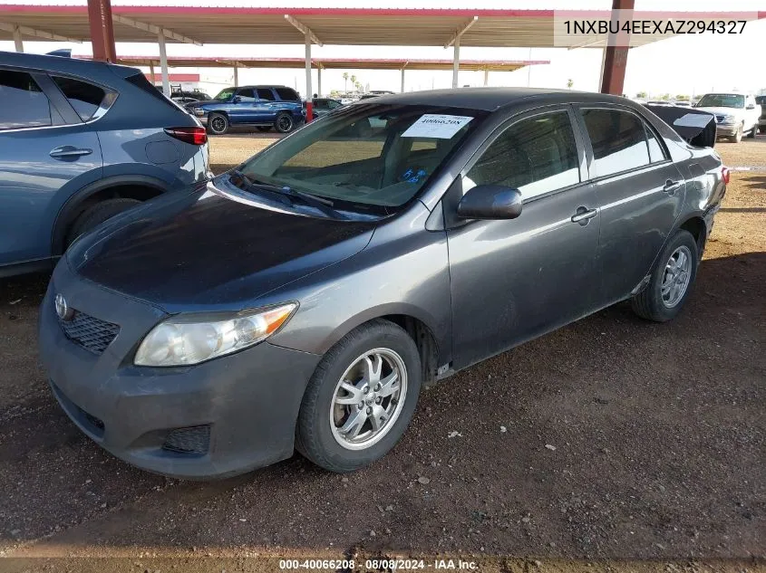 1NXBU4EEXAZ294327 2010 Toyota Corolla Le