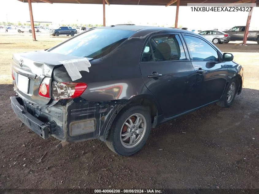 1NXBU4EEXAZ294327 2010 Toyota Corolla Le