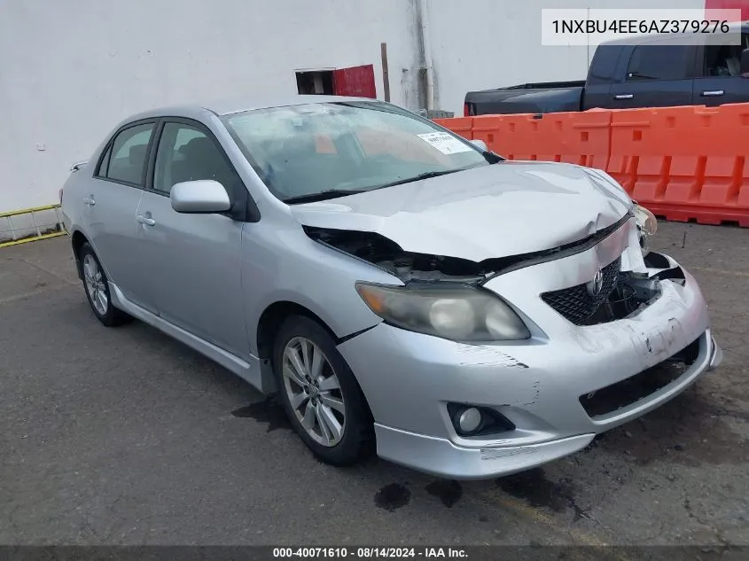 2010 Toyota Corolla S VIN: 1NXBU4EE6AZ379276 Lot: 40071610