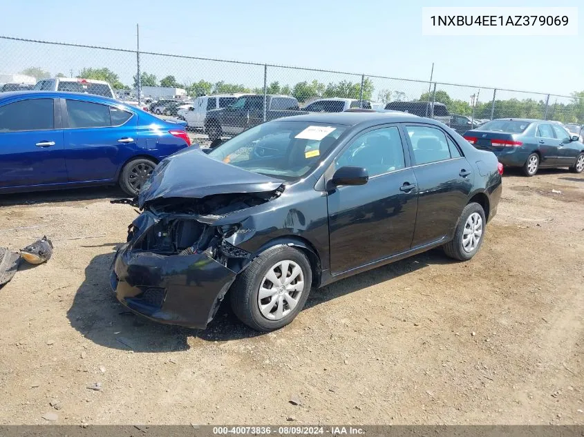 2010 Toyota Corolla S/Le/Xle VIN: 1NXBU4EE1AZ379069 Lot: 40073836