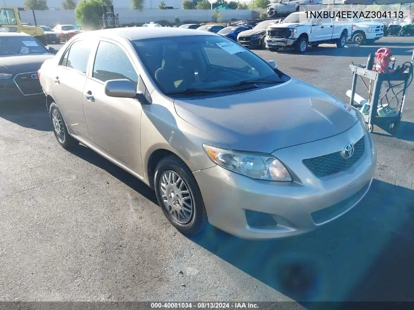 1NXBU4EEXAZ304113 2010 Toyota Corolla Le