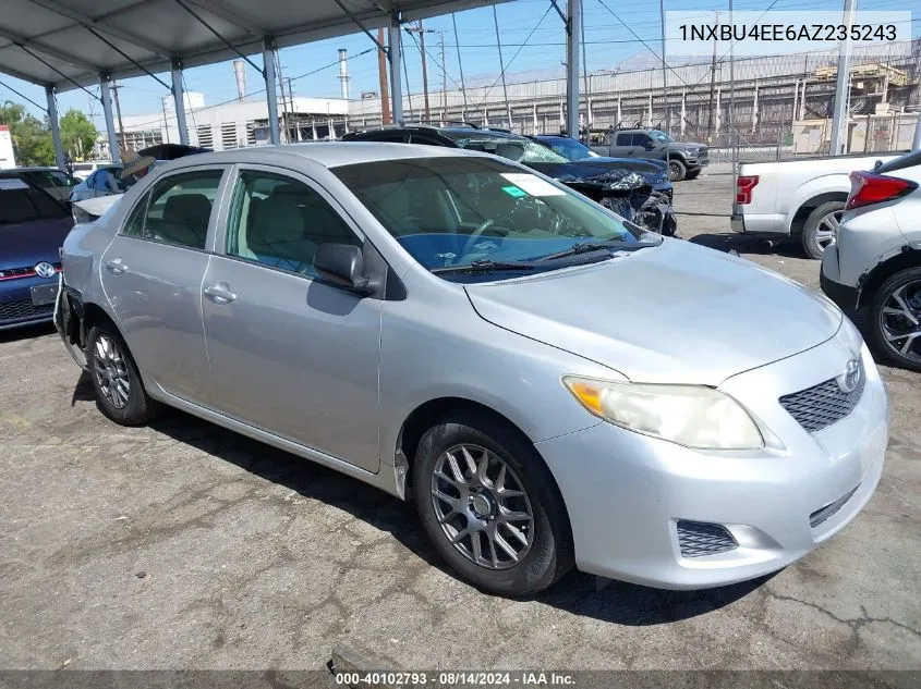 2010 Toyota Corolla VIN: 1NXBU4EE6AZ235243 Lot: 40102793