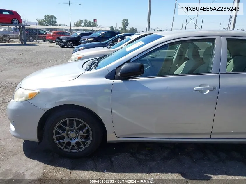 2010 Toyota Corolla VIN: 1NXBU4EE6AZ235243 Lot: 40102793