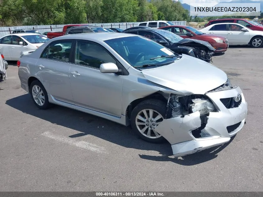 2010 Toyota Corolla S VIN: 1NXBU4EE0AZ202304 Lot: 40106311