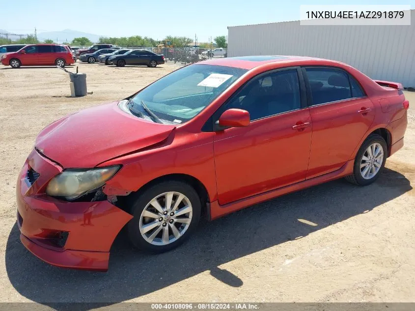 2010 Toyota Corolla S VIN: 1NXBU4EE1AZ291879 Lot: 40108096