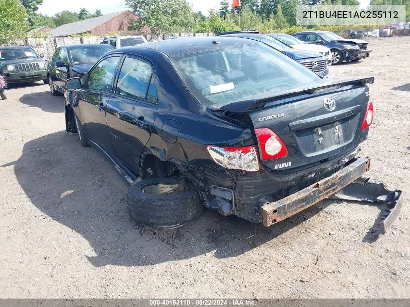 2010 Toyota Corolla S VIN: 2T1BU4EE1AC255112 Lot: 40183110