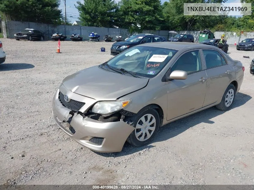 1NXBU4EE1AZ341969 2010 Toyota Corolla Le