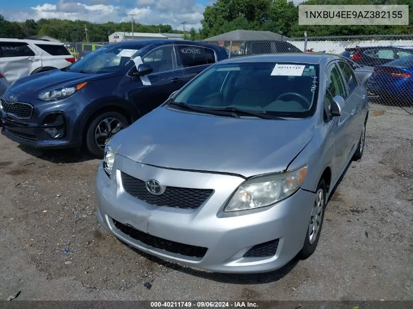 2010 Toyota Corolla Le VIN: 1NXBU4EE9AZ382155 Lot: 40211749