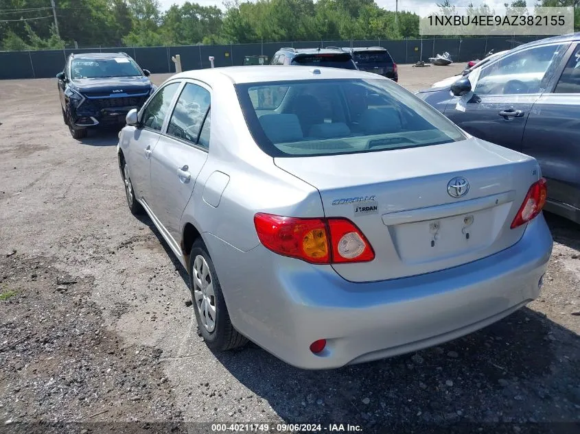 2010 Toyota Corolla Le VIN: 1NXBU4EE9AZ382155 Lot: 40211749