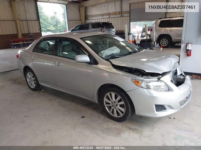 2010 Toyota Corolla Xle VIN: 1NXBU4EE8AZ207461 Lot: 40212225