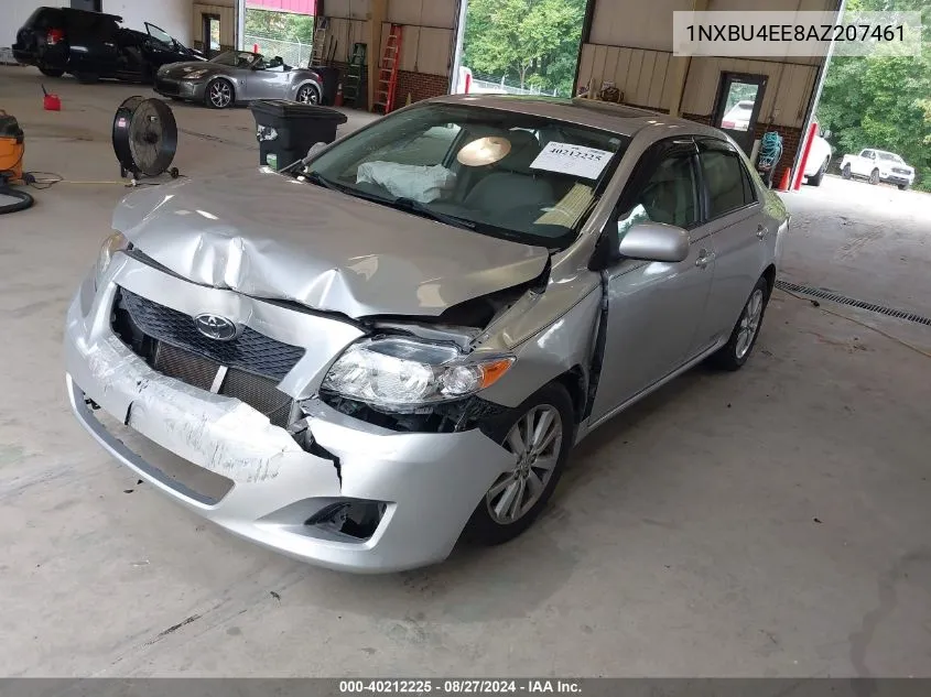 2010 Toyota Corolla Xle VIN: 1NXBU4EE8AZ207461 Lot: 40212225