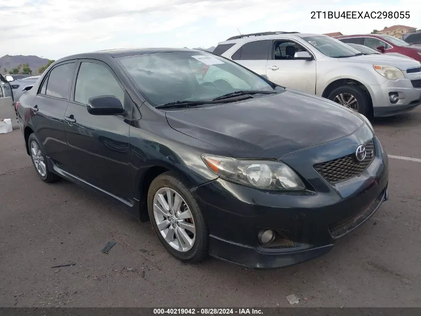 2T1BU4EEXAC298055 2010 Toyota Corolla S