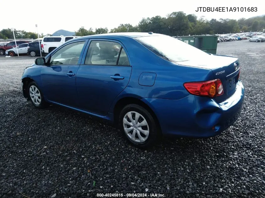 2010 Toyota Corolla VIN: JTDBU4EE1A9101683 Lot: 40245815