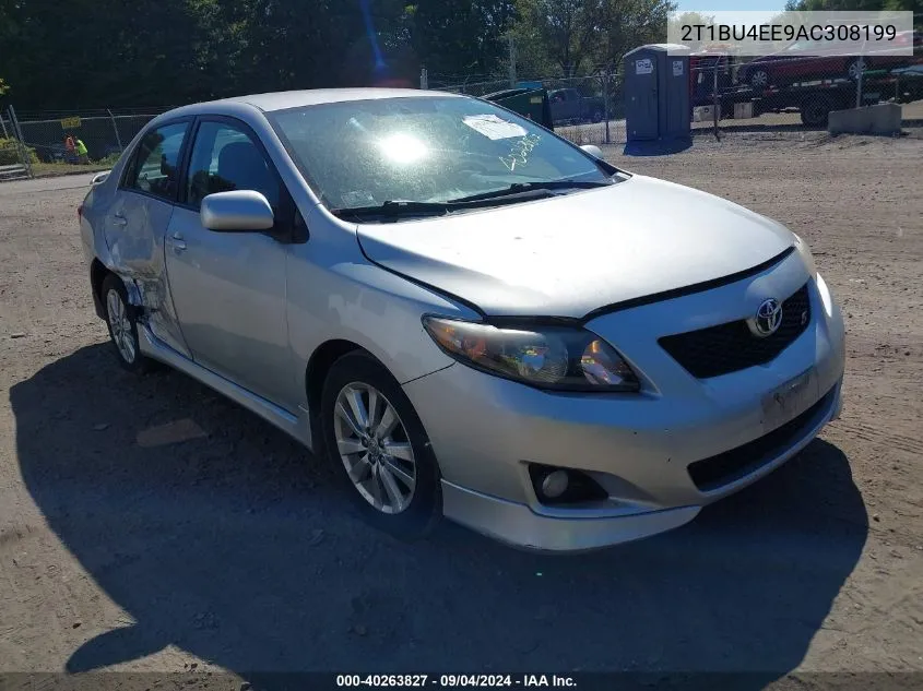 2010 Toyota Corolla S/Le/Xle VIN: 2T1BU4EE9AC308199 Lot: 40659473